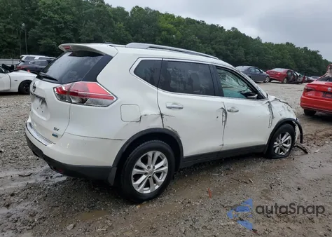 2014 Nissan Rogue S z USA, uszkodzony, nr VIN 5N1AT2MT7EC867294